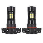 1 paio di fendinebbia a LED ad alta potenza con luce bianca per auto, PSX24W