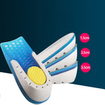 Sottopiede rialzato in silicone a nido d'ape con assorbimento degli urti in TPE, Height 1.5 cm, Height 2.5 cm, Height 3.5 cm