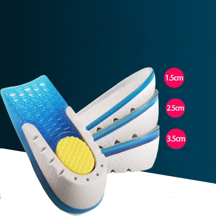 Sottopiede rialzato in silicone a nido d'ape con assorbimento degli urti in TPE, Height 1.5 cm, Height 2.5 cm, Height 3.5 cm