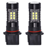 1 paio di fendinebbia a LED ad alta potenza con luce bianca per auto, P13W