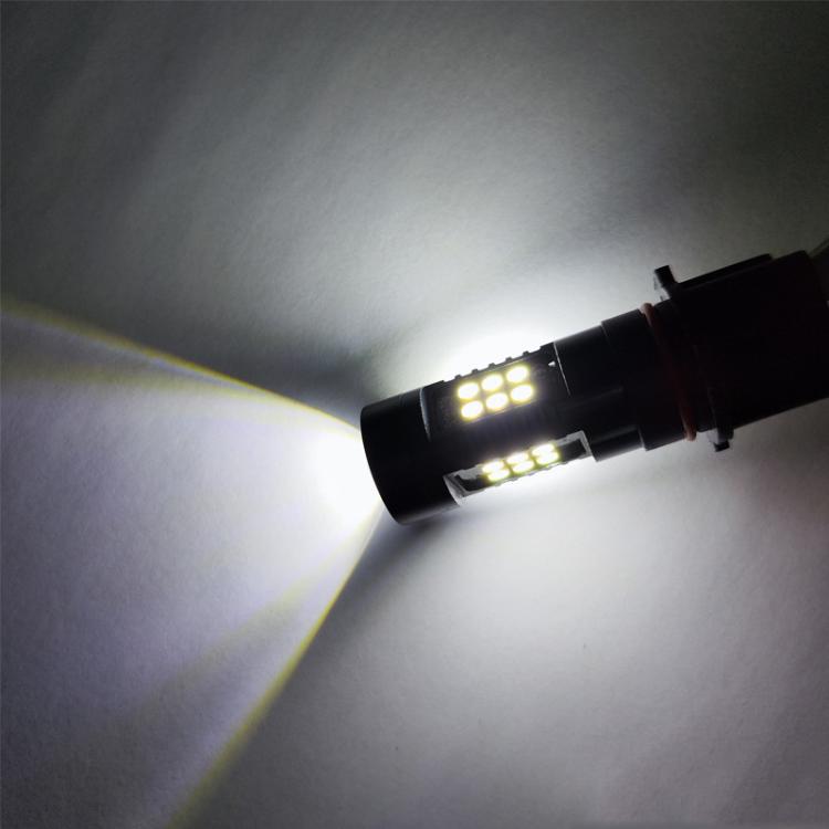 1 paio di fendinebbia a LED ad alta potenza con luce bianca per auto, P13W