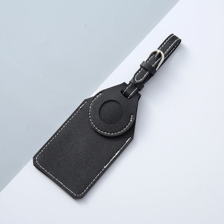 Custodia in pelle PU per AirTag compatibile con bagagli