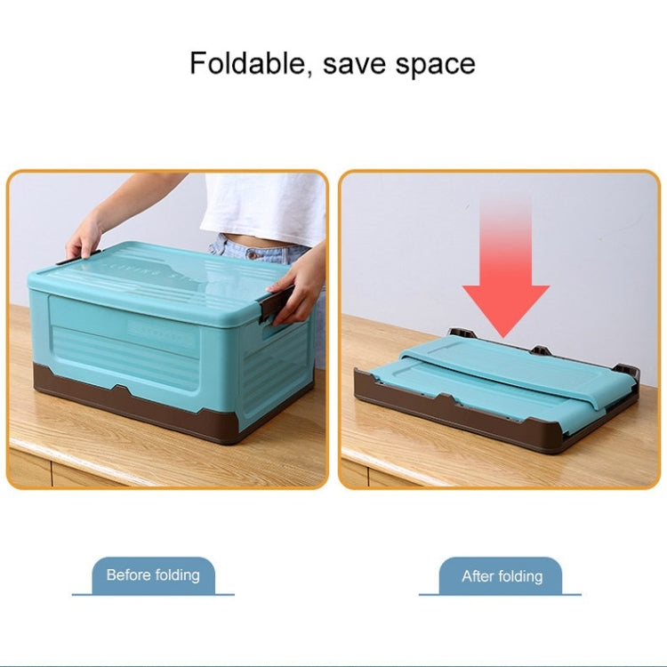 Scatola pieghevole per libri Scatola portaoggetti in plastica, S Mint Blue, S Banana Yellow, S Sunset Orange, M Mint Blue, M Banana Yellow, M Sunset Orange, L Mint Blue, L Banana Yellow, L Sunset Orange
