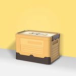 Scatola pieghevole per libri Scatola portaoggetti in plastica, S Mint Blue, S Banana Yellow, S Sunset Orange, M Mint Blue, M Banana Yellow, M Sunset Orange, L Mint Blue, L Banana Yellow, L Sunset Orange