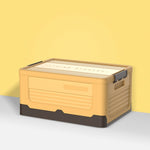 Scatola pieghevole per libri Scatola portaoggetti in plastica, S Mint Blue, S Banana Yellow, S Sunset Orange, M Mint Blue, M Banana Yellow, M Sunset Orange, L Mint Blue, L Banana Yellow, L Sunset Orange