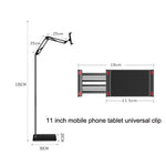Staffa sollevamento tablet 135 cm con base stabile