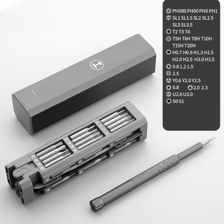 Strumento di manutenzione per lo smontaggio del notebook mobile con set di coltelli a vite più verde, 44 In 1 Aluminum Barrel, 30 In 1 Aluminum Barrel, 40 In 1 Double Aluminum Barrel