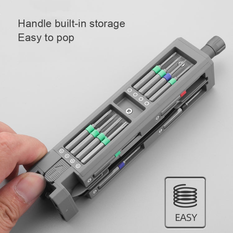 Strumento di manutenzione per lo smontaggio del notebook mobile con set di coltelli a vite più verde, 44 In 1 Aluminum Barrel, 30 In 1 Aluminum Barrel, 40 In 1 Double Aluminum Barrel