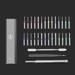 Strumento di manutenzione per lo smontaggio del notebook mobile con set di coltelli a vite più verde, 44 In 1 Aluminum Barrel, 30 In 1 Aluminum Barrel, 40 In 1 Double Aluminum Barrel