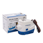Pompa di sentina automatica Pompa elettrica sommergibile per yacht Marine Boat, 1100GPH-12V Blue, 1100GPH-24V Blue, 750GPH-12V Blue, 750GPH-24V Blue, 600GPH-12V Blue, 600GPH-24V Blue