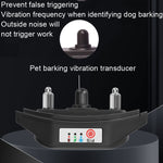 Collare per addestratore di cani con dispositivo anti-abbaio intelligente, stile:, Vibration+Electric Shock+Sound, Vibration+Sound
