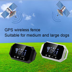 Addestratore di cani Recinto elettronico Smart GPS Wireless Bark Stop, White, Black