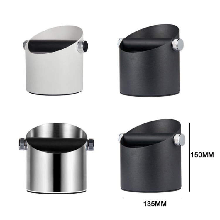 Pattumiera per caffè, latte, residui di tè, polvere per il riciclaggio, White (Aluminum Alloy), Black (Aluminum Alloy), True Color (Stainless Steel), Black (45 Steel)