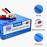 ANJING AJ-618E Riparatore di batterie per auto con caricabatteria, EU Plug, US Plug, UK Plug, AU Plug