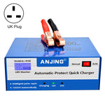 ANJING AJ-618E Riparatore di batterie per auto con caricabatteria, EU Plug, US Plug, UK Plug, AU Plug