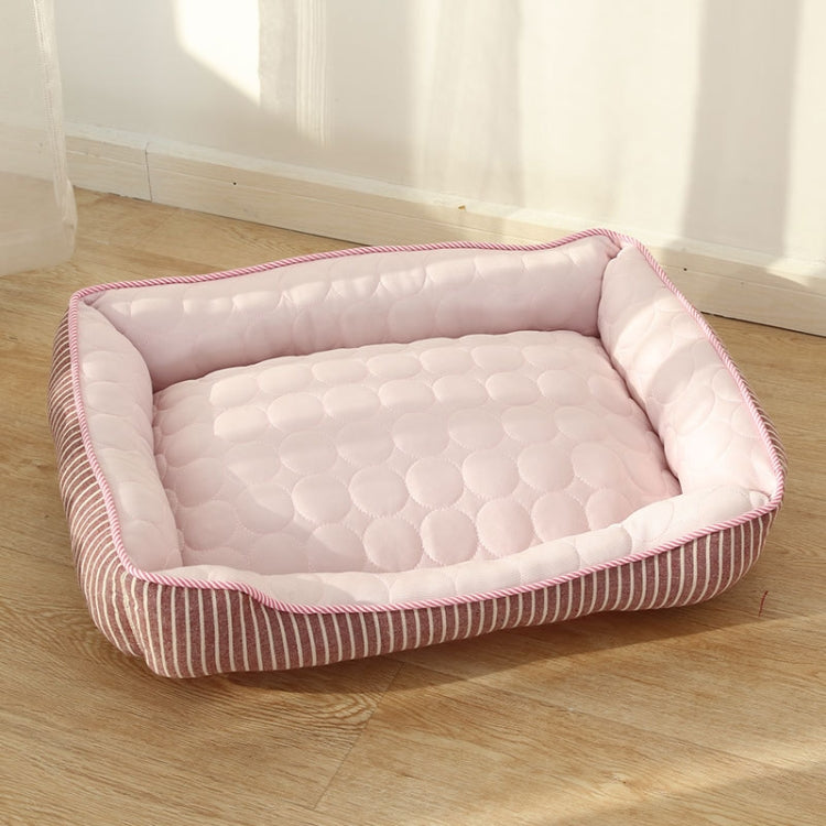 Summer Cold Feeling Dog Cat Kennel Ice Silk Cool Den,Dimensioni:, S, M, L
