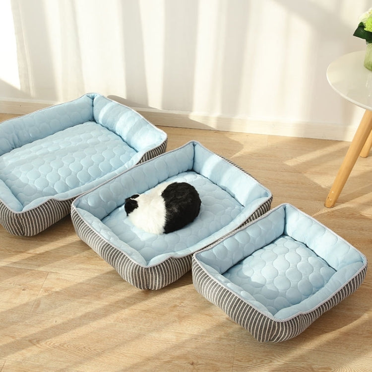 Summer Cold Feeling Dog Cat Kennel Ice Silk Cool Den,Dimensioni:, S, M, L