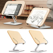Reading Bookshelf Desktop Supporto per tablet sollevabile multifunzione con rotazione a 360 gradi, R03, R04