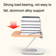 Reading Bookshelf Desktop Supporto per tablet sollevabile multifunzione con rotazione a 360 gradi, R03, R04
