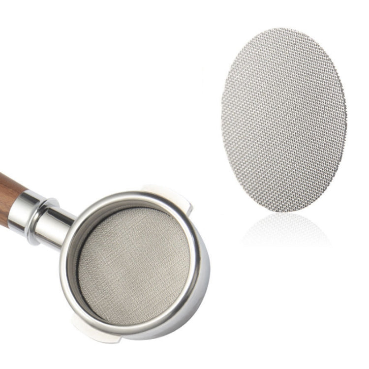 Filtro antispruzzo per caffè in lamiera sinterizzata in acciaio inossidabile, dimensioni:, 51mm x 1.7mm, 51mm x 1mm, 53mm x 1.7mm, 53mm x 1mm, 58mm x 1.7mm