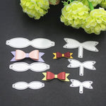 Set di fustelle per goffratura in metallo con nodo ad arco, Bow Knot