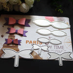 Set di fustelle per goffratura in metallo con nodo ad arco, Bow Knot