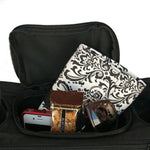Borsa da appendere posteriore per passeggino Borsa per biberon, Black, Red