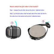 G16 Localizzatore GPS per animali domestici IP67 Collare intelligente impermeabile Monitoraggio anti-smarrimento per cane gatto, G16 Pets GPS