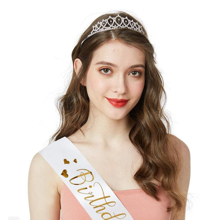 WM-02 Corona di Updo di cerimonia nuziale della festa di compleanno del diamante di cristallo, Silver, Gold, Rose Gold, AB Diamond, Gold Queen, AB Silver Queen, Silver Queen, Rose Gold Queen, Golden Queen, Silver Girl, AB Gold Girl, Gold Girl          ...