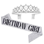Corona decorativa con strass per cerimonie 12x3,7 cm