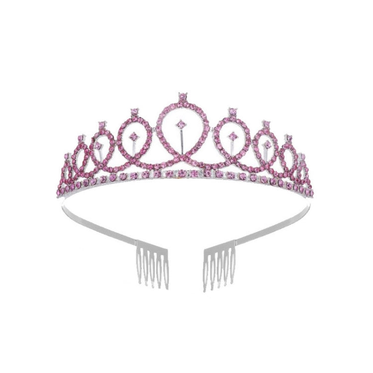 WM-02 Corona di Updo di cerimonia nuziale della festa di compleanno del diamante di cristallo, Silver, Gold, Rose Gold, AB Diamond, Gold Queen, AB Silver Queen, Silver Queen, Rose Gold Queen, Golden Queen, Silver Girl, AB Gold Girl, Gold Girl          ...