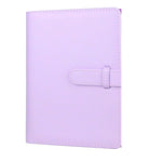 2PCS CAIUL Album fotografico in pelle PU da 3 pollici Fotografia digitale Collezione fotografica Libro commemorativo, Cherry Pink, Clove Purple, Qingkong Blue