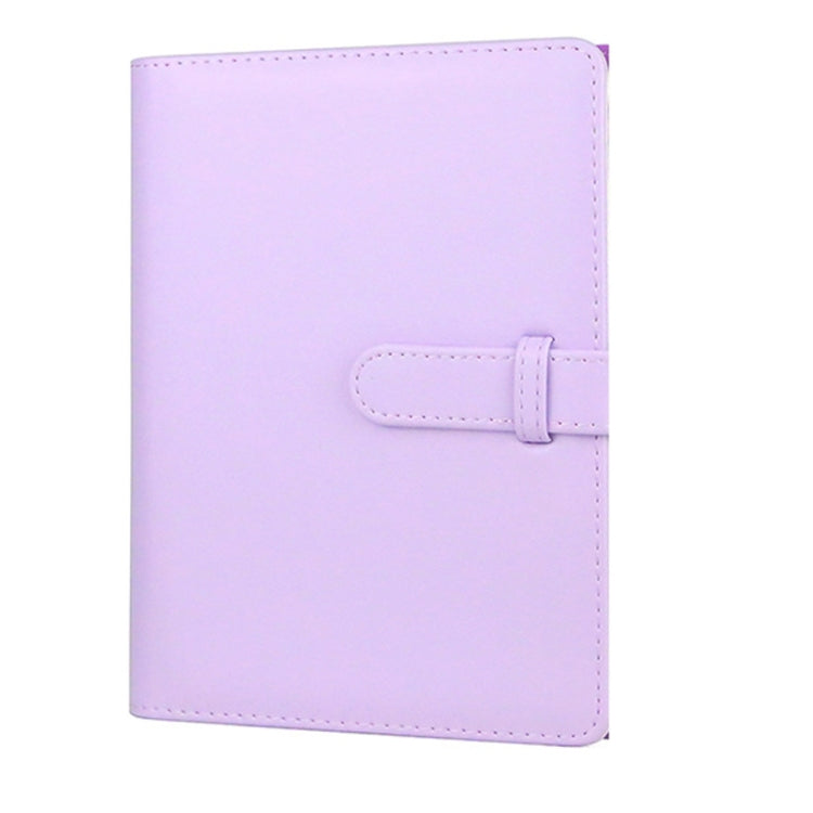 2PCS CAIUL Album fotografico in pelle PU da 3 pollici Fotografia digitale Collezione fotografica Libro commemorativo, Cherry Pink, Clove Purple, Qingkong Blue