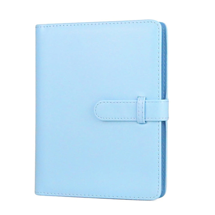 2PCS CAIUL Album fotografico in pelle PU da 3 pollici Fotografia digitale Collezione fotografica Libro commemorativo, Cherry Pink, Clove Purple, Qingkong Blue