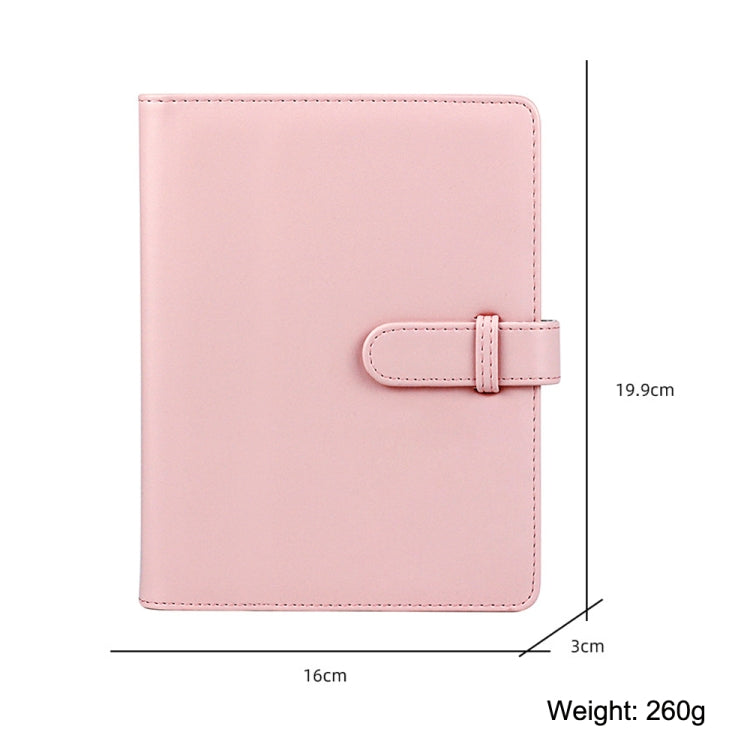 2PCS CAIUL Album fotografico in pelle PU da 3 pollici Fotografia digitale Collezione fotografica Libro commemorativo, Cherry Pink, Clove Purple, Qingkong Blue
