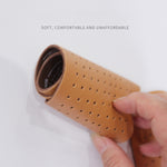 5 paia sottopiede unisex in lattice traforato che assorbe il sudore