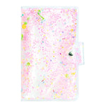 2PCS CAIUL Album fotografico in PVC da 3 pollici Raccolta di grande capacità Libro commemorativo, Purple Stream Sand, Pink Stream Sand, Blue Stream Sand, Golden Stars, Cute Daisy
