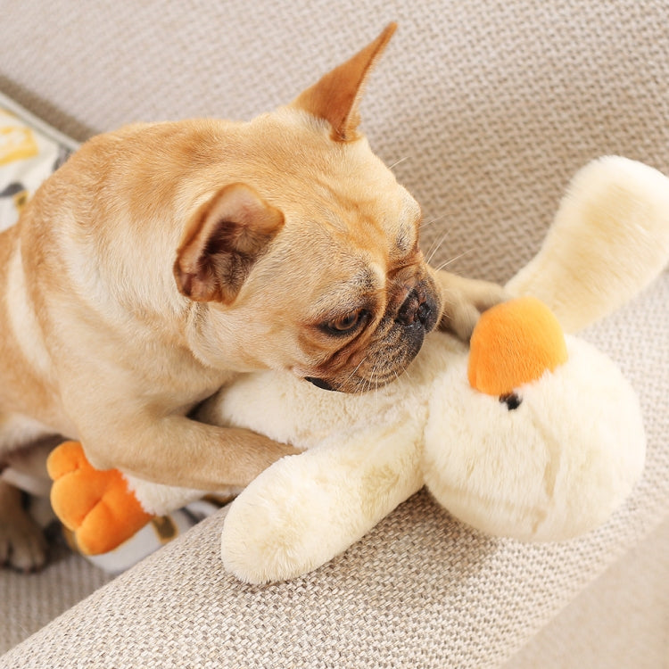 Hoopet Dog Mordere Giocattolo Animale Domestico Peluche Anatroccolo Giocattolo Sonoro, Small, Large