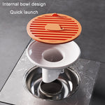 Copertura per scarico a pavimento con aspirazione magnetica per deodoranti per fognature, dimensioni:, 3.65cm (White), 3cm (White), 3.65cm (Orange), 3cm (Orange), 3.65cm (Green), 3cm (Green)