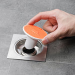 Copertura per scarico a pavimento con aspirazione magnetica per deodoranti per fognature, dimensioni:, 3.65cm (White), 3cm (White), 3.65cm (Orange), 3cm (Orange), 3.65cm (Green), 3cm (Green)