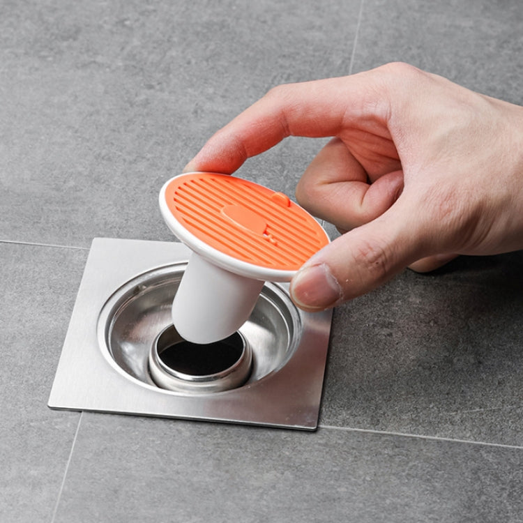 Copertura per scarico a pavimento con aspirazione magnetica per deodoranti per fognature, dimensioni:, 3.65cm (White), 3cm (White), 3.65cm (Orange), 3cm (Orange), 3.65cm (Green), 3cm (Green)