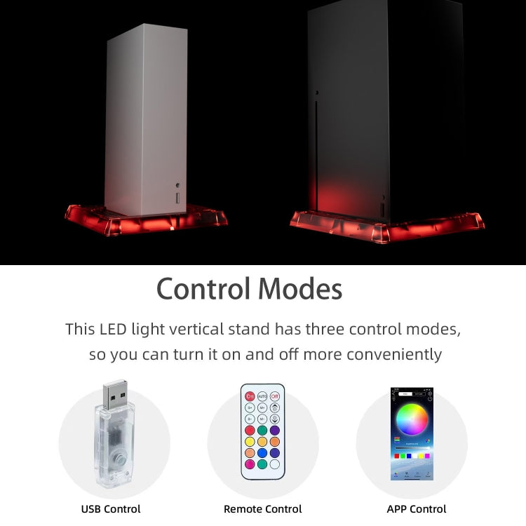 Base di raffreddamento USB con ventola RGB per Xbox Series X/S