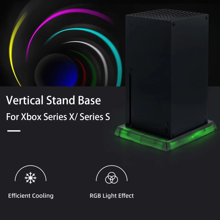 Base di raffreddamento USB con ventola RGB per Xbox Series X/S