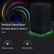 Console di gioco Symphony Base di raffreddamento per Microsoft Xbox Series X/S, RGB Cooling Base, Cooling Fan-Ordinary)
