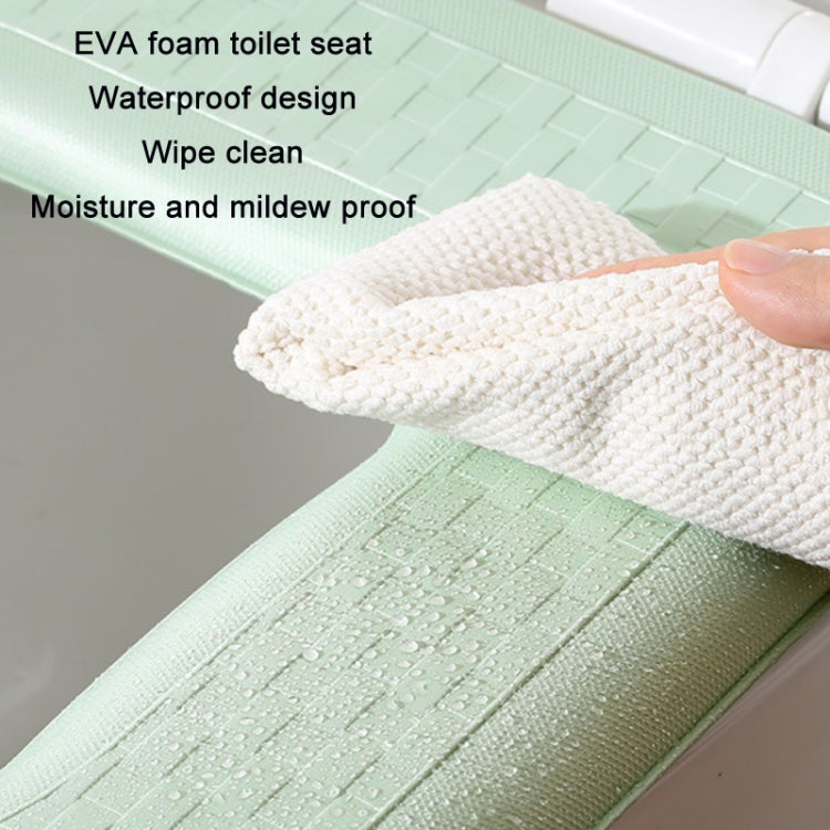 Sedile WC lavabile impermeabile addensato per uso domestico, Pink, Blue, Green, Gray