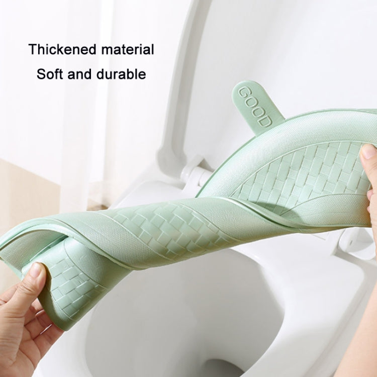 Sedile WC lavabile impermeabile addensato per uso domestico, Pink, Blue, Green, Gray