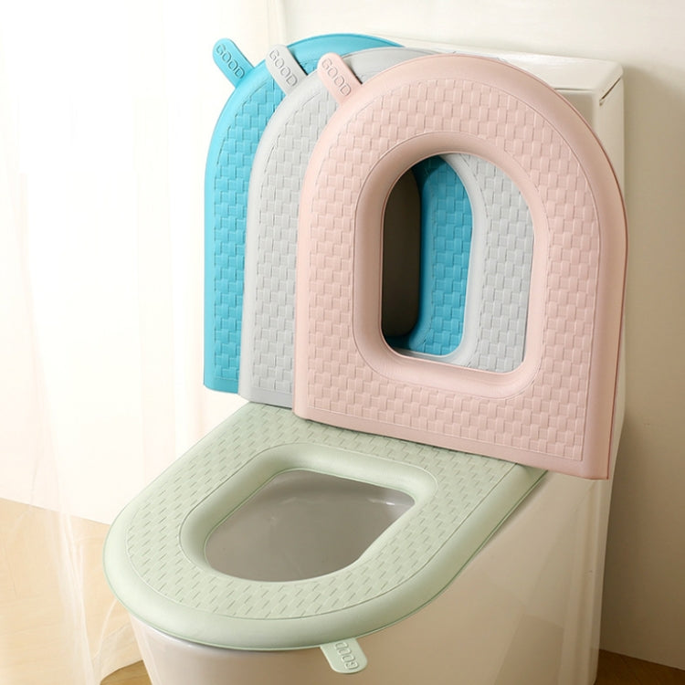 Sedile WC lavabile impermeabile addensato per uso domestico, Pink, Blue, Green, Gray