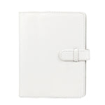 Libro commemorativo per album fotografico retrò in pelle PU da 3 pollici, White, Pink, Purple, Blue, Black, Brown