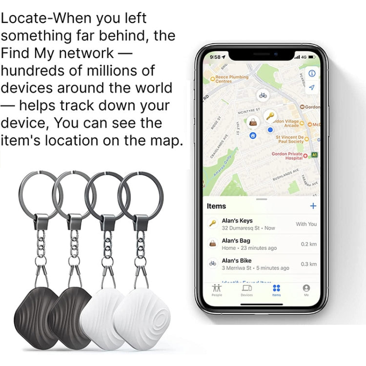 Nutale F11X Localizzatore Bluetooth Anti-Perdita per iOS