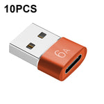 10 PCS HOWJIM HJ003 Adattatore da tipo C a USB 3.0 Supporto per ricarica e trasferimento di cavi dati, HOWJIM HJ003 Silver, HOWJIM HJ003 Black, HOWJIM HJ003 Red